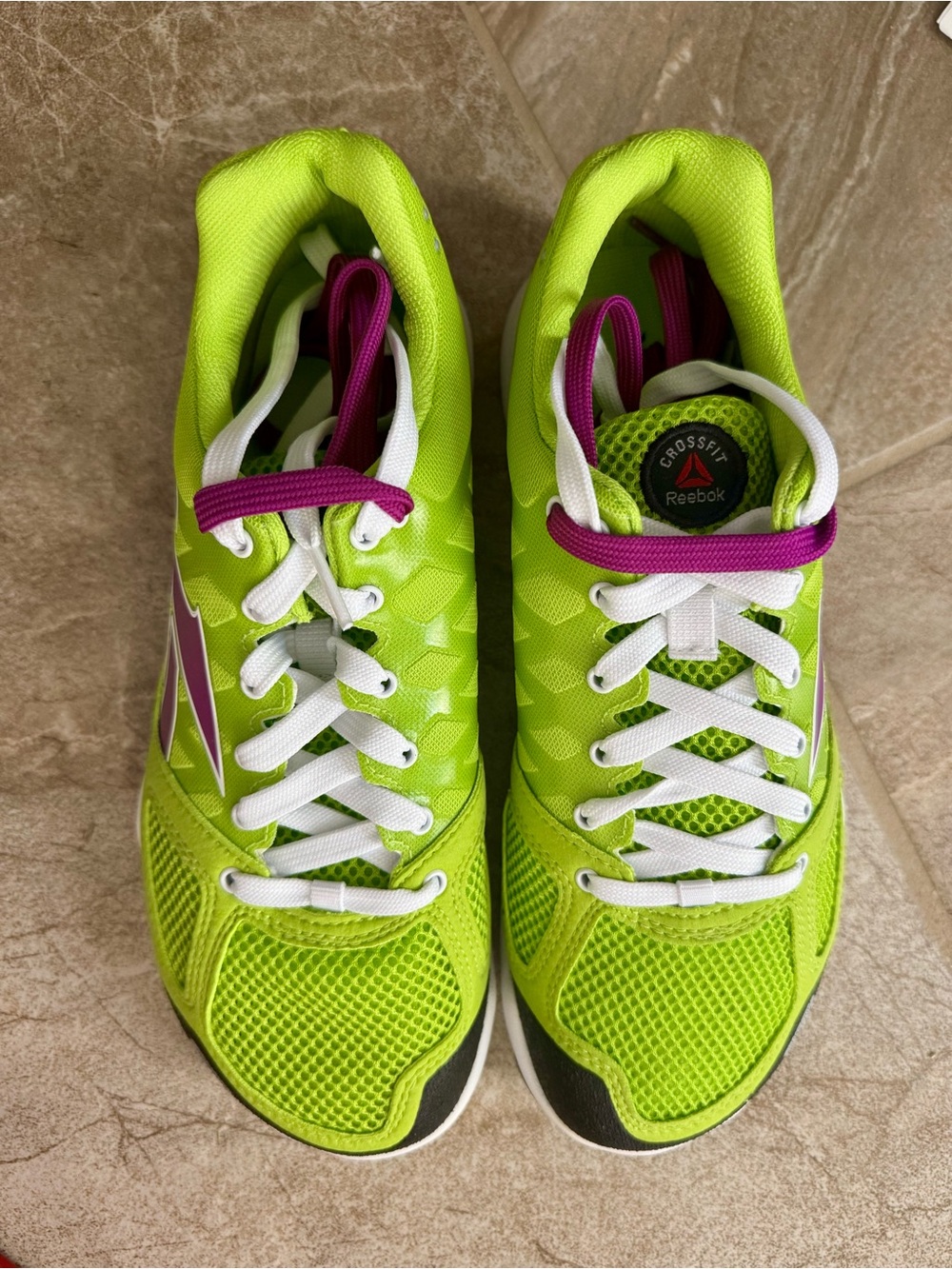 Reebok RARE Nano 2.0 Women's Neon Green and Purple size 8 NWT - Picture 2 of 10